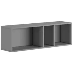 cumpără Raft decorativ MebelStar LILU 110x27x34 Grey (MBS-1366) în Chișinău 