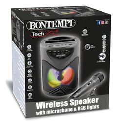 купить Музыкальная игрушка Bontempi 60763 Set karaoke cu microfon si lumina в Кишинёве 