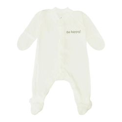 купить Детская одежда Minikin 25120562 Комбинезон Ажурный Листик Р-Р62, Молочный, Унисекс в Кишинёве 