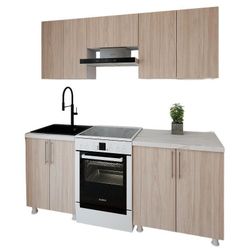 купить Мебель для кухни Smartex (30012) K1 200cm Stejar Deschis в Кишинёве 