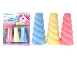 Набор мелков Unicorn 3шт, 9cm