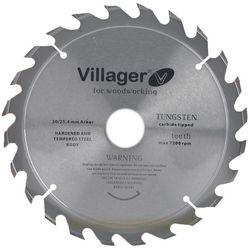cumpără Disc de tăiere Villager Disc de taiere lemn 210x30/25.4x60T (033424) în Chișinău 