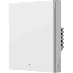 купить Выключатель электрический Aqara H1 PRO - 1 клавиша (c нулём) квадратный подрозетник, белый (QBKG30LM) в Кишинёве 