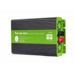 купить Автомобильный инвертор Energenie EG-PWC-PS2000-01, 12 V Pure sine wave car DC-AC power inverter в Кишинёве 