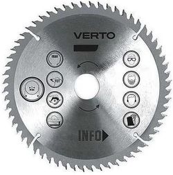 cumpără Disc de tăiere Topex 283 Disc de tăiere aluminiu pt fierăstrău 215x30mm 60dinti Verto (61H194) în Chișinău 