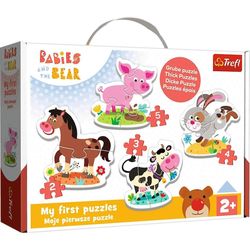 cumpără Puzzle Trefl R25F /41 (36127) Baby Classic La fermă în Chișinău 