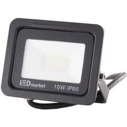 купить Прожектор LED Market Flood Light DOB 10W, 3000K, LEIP-10W, IP66, 120*95*30mm в Кишинёве 