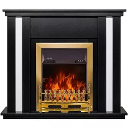 купить Камин электрический ArtFlame Gustavo & Galileo gold, 950x1100x270 mm, Negru в Кишинёве 
