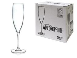 Set pocale champagne Wine Drop 6шт, 240ml
