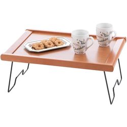 купить Поднос/столик кухонный Arredamenti Italia Melfo, для завтрака, вишневое дерево в Кишинёве 