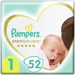 Scutece Pampers Premium Care 1 (2-5 kg) 52 buc