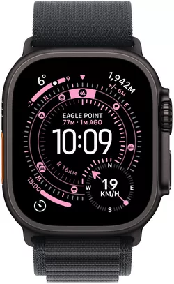 купить Смарт часы Apple Watch Ultra 3 GPS + Cellular 49mm Black Titanium Case with Black Alpine Loop - Medium MF0V4QI/A в Кишинёве 