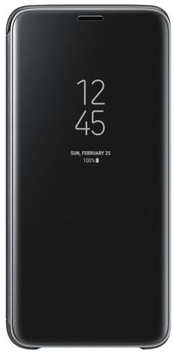 cumpără Husă telefon Samsung EF-ZG960, Galaxy S9, Clear View Standing Cover, Black în Chișinău
