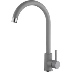 купить Смеситель кухонный Helika-AquaSanita 5523E2-221 SABIA ECO2 Light grey в Кишинёве 