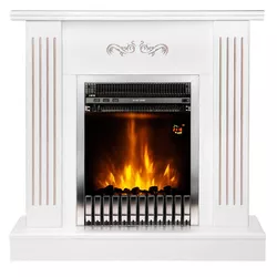 купить Камин электрический ArtFlame Smile nut & Gala silver в Кишинёве 