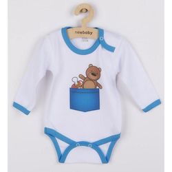 купить Детская одежда New Baby 33093 боди дл/рукав Bear in the pocket 86 (12-18m) в Кишинёве 