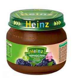 Пюре Heinz чернослив 80г с 5месяцев
