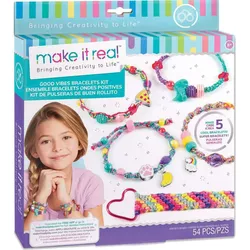 купить Набор для творчества Make it Real 1316M Good Vibes DIY Bracelets в Кишинёве 