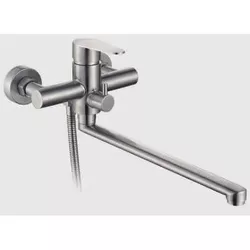 cumpără Baterie pentru cadă Frap F 2248 (cada git lung) INOX (4270) în Chișinău 