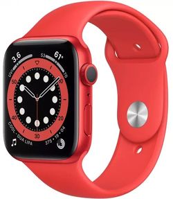 Apple Watch 6 44mm GPS (M00M3), Aluminum Red