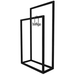 купить Держатель для полотенец Nex Home Для полотенец, 49x20x89 см, Черный (21-03-06) в Кишинёве 