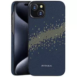 cumpără Husă pentru smartphone Pitaka MagEZ Case 4 for iPhone 15 plus (KI1502MYG) în Chișinău 