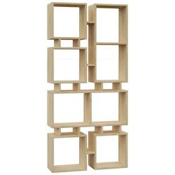 купить Офисный стеллаж Trendy Sina Nr.1, Stejar, 79x166x24cm (GTR000400) в Кишинёве 