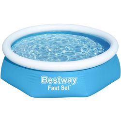 cumpără Piscină gonflabilă Bestway 57448BW FAST SET 244x61cm, 1880L în Chișinău 