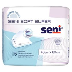 Пелёнки непромокаемые Seni Soft Super (40х60 см) 5 шт