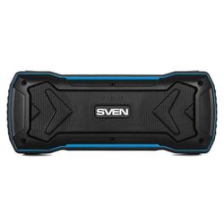 купить Колонка портативная Bluetooth Sven PS-220 Black-Blue в Кишинёве 