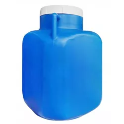 купить Бидон Uniplast Bidon plastic cu capac 20 L (albastru) H=0.38 m/W=0.26 m в Кишинёве 