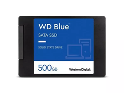 2.5" SATA SSD  500GB  WD Blue  (WDS500G2B0A) [R/W:560/530MB/s, 95/84K IOPS, 3D-NAND TLC BiCS3]