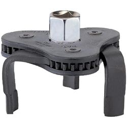 купить Ручной инструмент King Tony 9AE433 съемник масляных фильтров трех палый 65~120mm под квадрат 3/8-1/2" в Кишинёве 