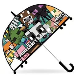 купить Зонт KiDS Licensing MC00006 Transparent Bell Umbrella 46cm Minecraft в Кишинёве 