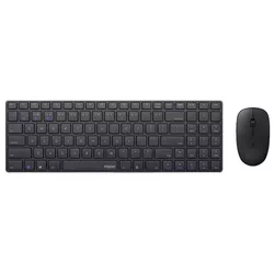 купить Клавиатура + Мышь Rapoo 18467 9300M Wireless Multi-Mode-Ultra-Slim Deskset, black, RUS в Кишинёве 