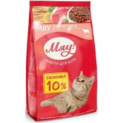 cumpără Hrană pentru animale de companie Мяу! 24231124 Hrană uscată pentru pisici adulte, carne, 8x900 g în Chișinău 