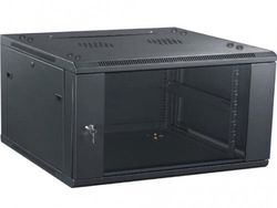 19"  9U Wall Mounted Corner cabinet, AV6409, 600x430x500