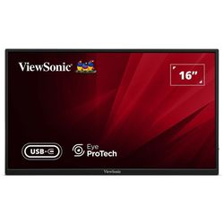 купить Монитор Viewsonic VA1650 Portable Monitor Black в Кишинёве 