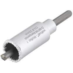 cumpără Set de tubulare, bite, duze Wolfcraft Coroana de gaurit tratata cu carburi metalice 33 (cu adaptor )3893000 în Chișinău 