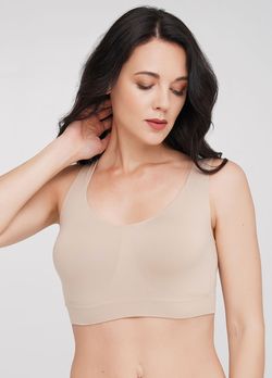 Топ бесшовный Tank Top Nude S-M / L-XL