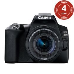 Aparat foto Canon 250D  KIT 18-55STM + în rate 4 luni!