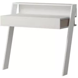 cumpără Masă de birou Trendy Cowork, Alb 94x91x50cm în Chișinău 