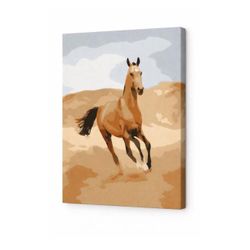 купить Картина по номерам Art Gallery CX3914 20x30cm Cal nisipiu в Кишинёве 