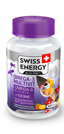 OMEGA-3 MULTIVIT  Витамины и минералы Жевательные пастилки