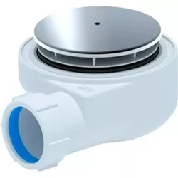 cumpără Sifon pentru cădițe de duș Aniplast E410CLSEU ANI Ø1 1/2"xØ50/60, click-clack, crom în Chișinău 