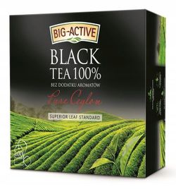 Ceai negru Big Active Pure Ceylon, 100 plicuri