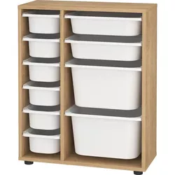 cumpără Dulap pentru copii Bofigo Коробка для игрушек 690x855x298mm, Sapphire Oak (12-67-14) în Chișinău 