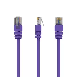 купить Кабель для IT Cablexpert PP12-0,25M/V Purple в Кишинёве 