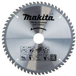 cumpără Disc de tăiere Makita D-65604 Disc ferastrau circ multimaterial 210x30x60 în Chișinău 