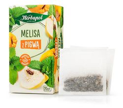 Чай травяной Polish Herbarium Lemon Balm with Quince, 20 шт